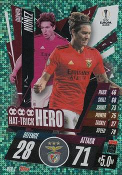 2020-21 Topps Match Attax UEFA Champions League Extra - Hat Trick Hero #HTH1 Darwin Núñez Front