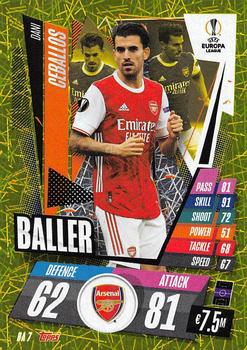 2020-21 Topps Match Attax UEFA Champions League Extra - Ballers #BA7 Dani Ceballos Front