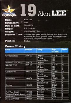 2010-11 Star Cardz Huddersfield Town #19 Alan Lee Back