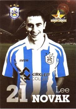 2010-11 Star Cardz Huddersfield Town #21 Lee Novak Front