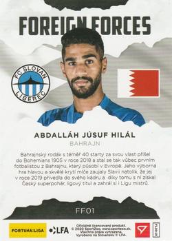 2020-21 SportZoo Fortuna:Liga - Foreign Forces #FF01 Abdulla Yusuf Helal Back