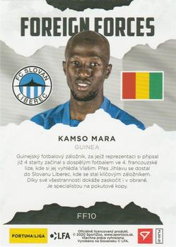 2020-21 SportZoo Fortuna:Liga - Foreign Forces #FF10 Kamso Mara Back