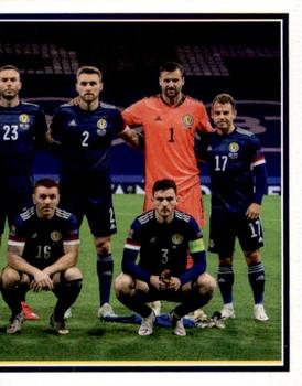 2021 Panini Scotland Official Campaign #3 Scotland Team Group Front
