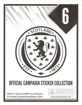 2021 Panini Scotland Official Campaign #6 David Marshall Back