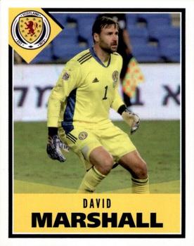 2021 Panini Scotland Official Campaign #6 David Marshall Front