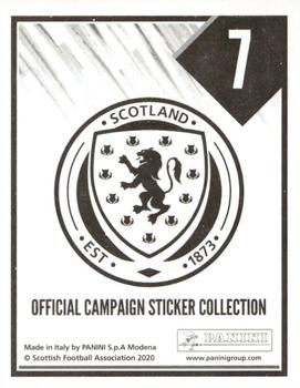 2021 Panini Scotland Official Campaign #7 Jon McLaughlin Back