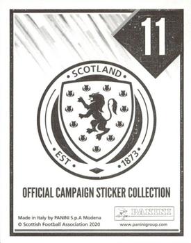 2021 Panini Scotland Official Campaign #11 Stephen O'Donnell Back