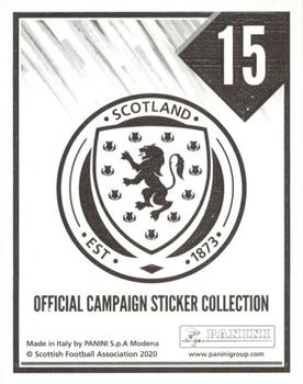 2021 Panini Scotland Official Campaign #15 Liam Cooper Back