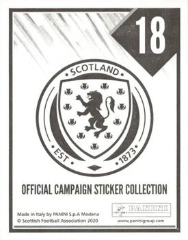 2021 Panini Scotland Official Campaign #18 Andrew Considine Back