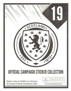 2021 Panini Scotland Official Campaign #19 Liam Palmer Back