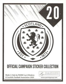 2021 Panini Scotland Official Campaign #20 James Forrest Back