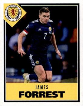 2021 Panini Scotland Official Campaign #20 James Forrest Front