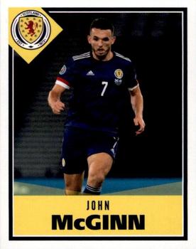 2021 Panini Scotland Official Campaign #21 John McGinn Front
