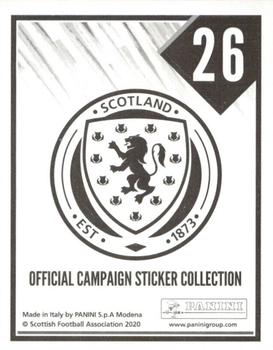 2021 Panini Scotland Official Campaign #26 Stuart Armstrong Back