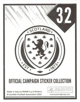 2021 Panini Scotland Official Campaign #32 Oliver McBurnie Back
