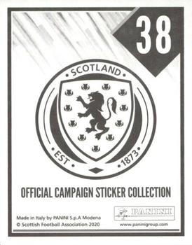 2021 Panini Scotland Official Campaign #38 David Marshall Back