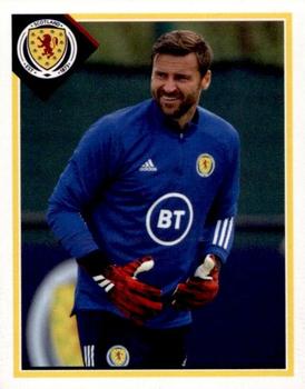 2021 Panini Scotland Official Campaign #41 David Marshall Front
