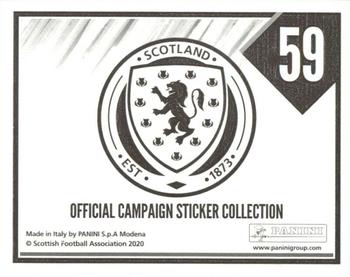 2021 Panini Scotland Official Campaign #59 Declan Gallagher Back