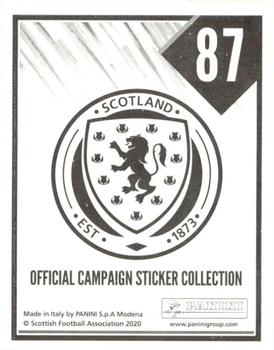 2021 Panini Scotland Official Campaign #87 James Forrest Back