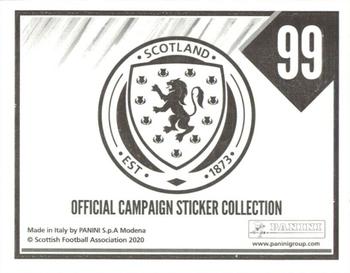 2021 Panini Scotland Official Campaign #99 Steven Naismith Back