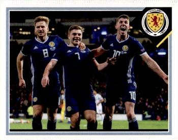 2021 Panini Scotland Official Campaign #107 James Forrest / Andy Robertson Front