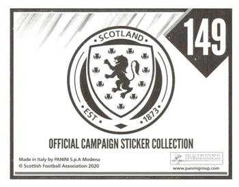 2021 Panini Scotland Official Campaign #149 Lyndon Dykes Back