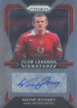 2020-21 Panini Prizm Premier League - Club Legends Signatures #CL-WR Wayne Rooney Front