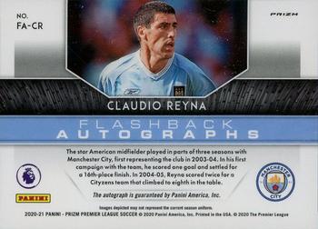 2020-21 Panini Prizm Premier League - Flashback Autographs #FA-CR Claudio Reyna Back