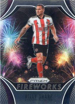 2020-21 Panini Prizm Premier League - Fireworks #2 Billy Sharp Front