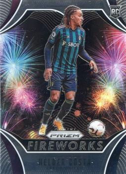 2020-21 Panini Prizm Premier League - Fireworks #14 Helder Costa Front