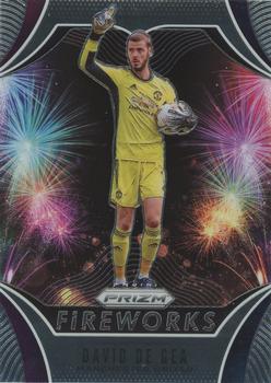2020-21 Panini Prizm Premier League - Fireworks #21 David de Gea Front