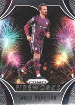 2020-21 Panini Prizm Premier League - Fireworks #27 James Maddison Front