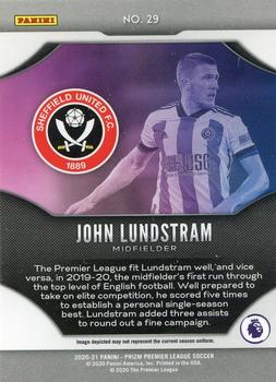 2020-21 Panini Prizm Premier League - Fireworks #29 John Lundstram Back