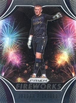 2020-21 Panini Prizm Premier League - Fireworks #30 Jordan Pickford Front