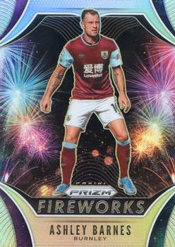 2020-21 Panini Prizm Premier League - Fireworks Silver #4 Ashley Barnes Front