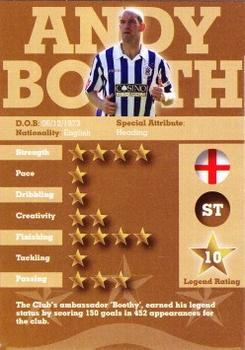 2011-12 Star Cardz Huddersfield Town - Legends #NNO Andy Booth Back