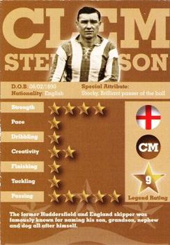 2011-12 Star Cardz Huddersfield Town - Legends #NNO Clem Stephenson Back