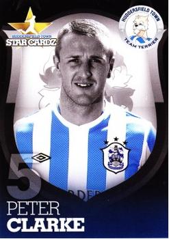 2012-13 Huddersfield Town Star Cardz #5 Peter Clarke Front