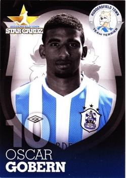 2012-13 Huddersfield Town Star Cardz #10 Oscar Gobern Front
