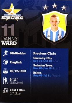 2012-13 Huddersfield Town Star Cardz #11 Danny Ward Back
