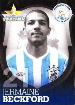 2012-13 Huddersfield Town Star Cardz #21 Jermaine Beckford Front