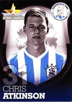 2012-13 Huddersfield Town Star Cardz #31 Chris Atkinson Front