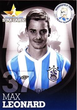 2012-13 Huddersfield Town Star Cardz #37 Max Leonard Front