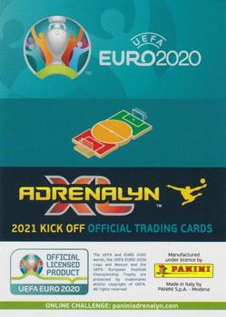 2021 Panini Adrenalyn XL UEFA Euro 2020 Kick Off #5 Invincible Back