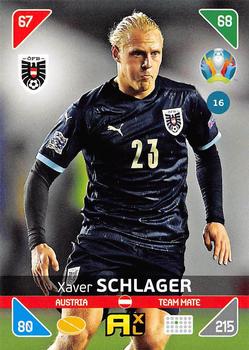2021 Panini Adrenalyn XL UEFA Euro 2020 Kick Off #16 Xaver Schlager Front