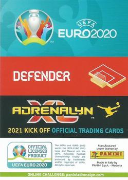2021 Panini Adrenalyn XL UEFA Euro 2020 Kick Off #20 Thomas Meunier Back