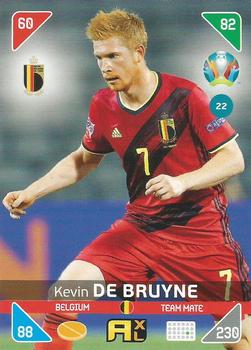 2021 Panini Adrenalyn XL UEFA Euro 2020 Kick Off #22 Kevin De Bruyne Front