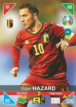 2021 Panini Adrenalyn XL UEFA Euro 2020 Kick Off #25 Eden Hazard Front