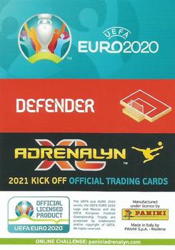 2021 Panini Adrenalyn XL UEFA Euro 2020 Kick Off #29 Borna Barišić Back