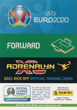 2021 Panini Adrenalyn XL UEFA Euro 2020 Kick Off #36 Andrej Kramarić Back